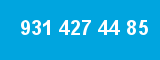 931 427 44 85 931 427 44 85